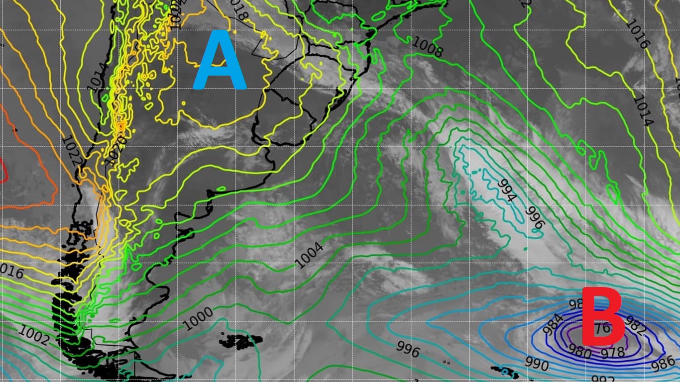 <span class="entry-title-primary">Veja onde está o ciclone mais perto do Brasil nesta terça-feira</span> <h2 class="entry-subtitle">Cenário projetado pela MetSul Meteorologia de que não haveria um ciclone bomba junto ao Sul do Brasil nesta terça se confirma </h2>