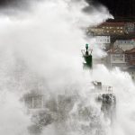Tempestade traz vento recorde de 236 km/h na Península Ibérica