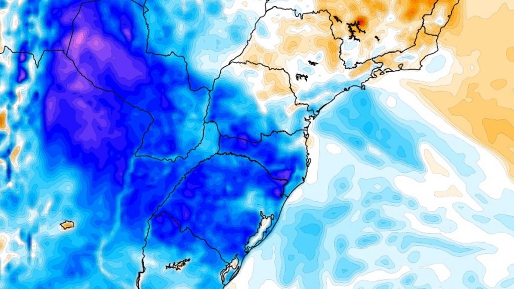 Quarta-feira vai começar com cara de outono e chance até de geada