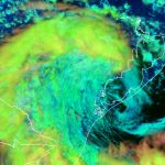 Quando acalma o vento do ciclone Biguá