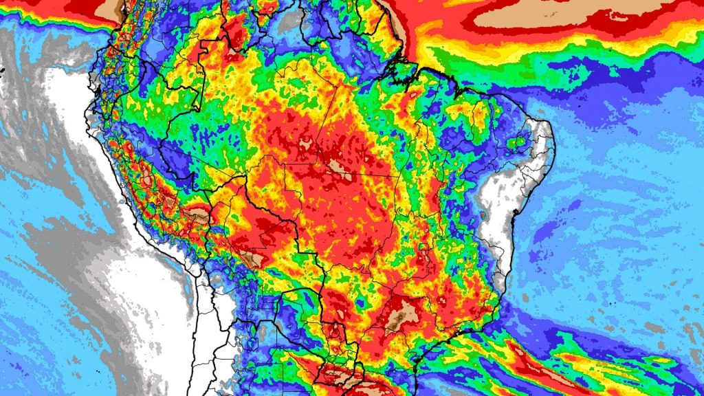 Veja onde mais vai ter chuva no Brasil nesta semana