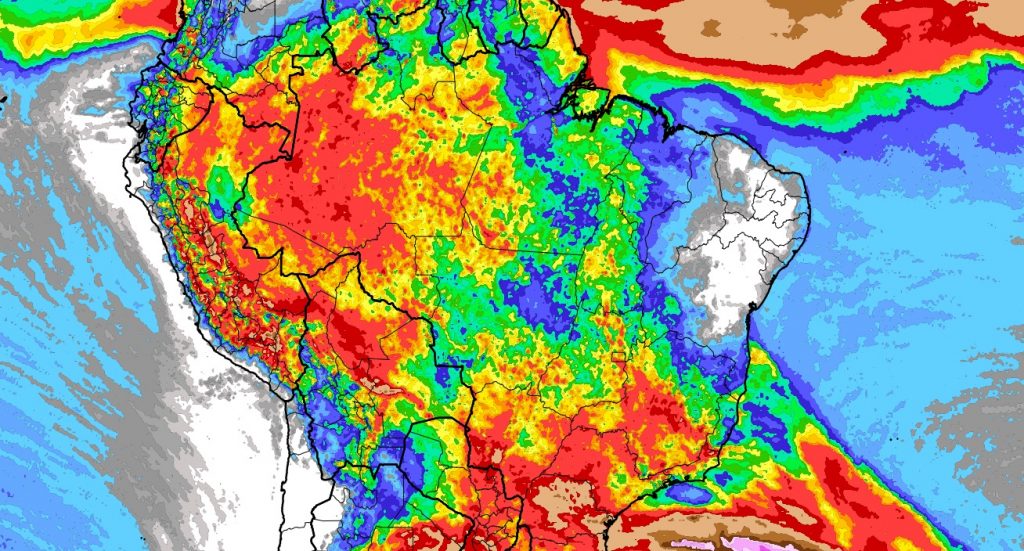 Veja onde mais vai ter chuva no Brasil nesta semana