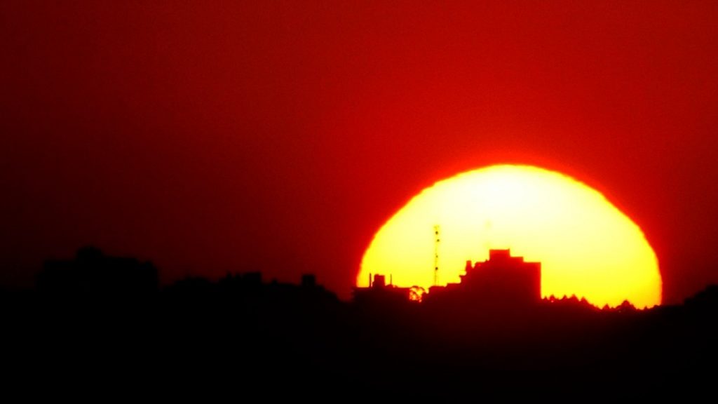Temperatura vai disparar antes do novo episódio de chuva e temporais
