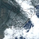 Ciclone de Natal na costa não terá grande impacto no continente