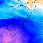 Ar frio traz temperatura baixa na Argentina, Uruguai e Rio Grande do Sul