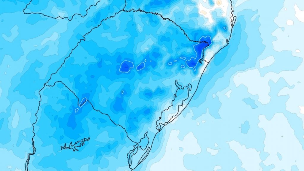 Frio fora de época a uma semana do Natal
