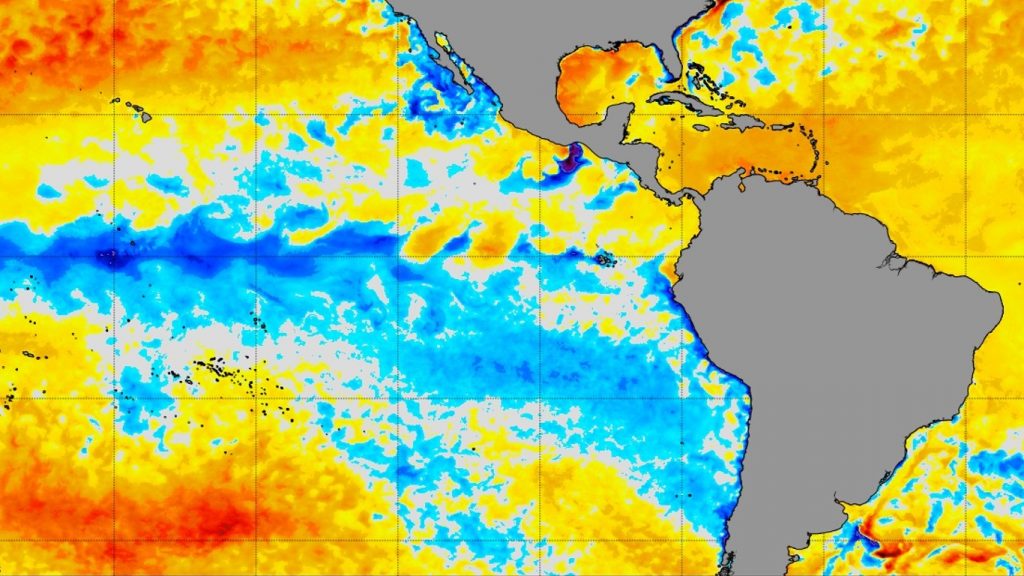 Atmosfera no Pacífico em modo de La Niña refletirá no clima do verão