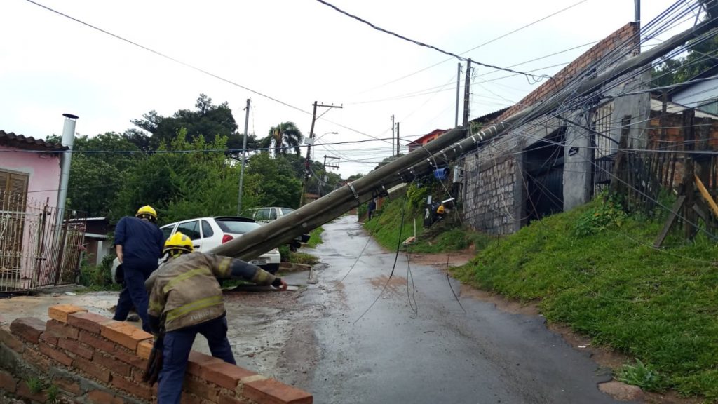 Ciclone provoca impactos “severos” na rede elétrica da CEEE