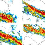 Risco crítico de tempo severo no Sul do Brasil com vendavais