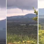 Tornado é registrado no interior gaúcho; veja vídeo
