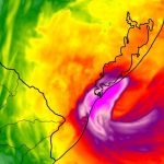 Ciclone subtropical Biguá se formará com vento acima de 100 km/h