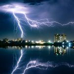 Baixa pressão traz cenário de risco de chuva intensa e tempestades