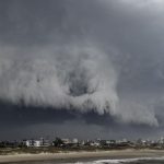 Cenário de perigo por tempestades severas no Sul do Brasil