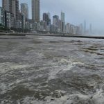 Imagens mostram como ficou Balneário Camboriú com a chuva intensa