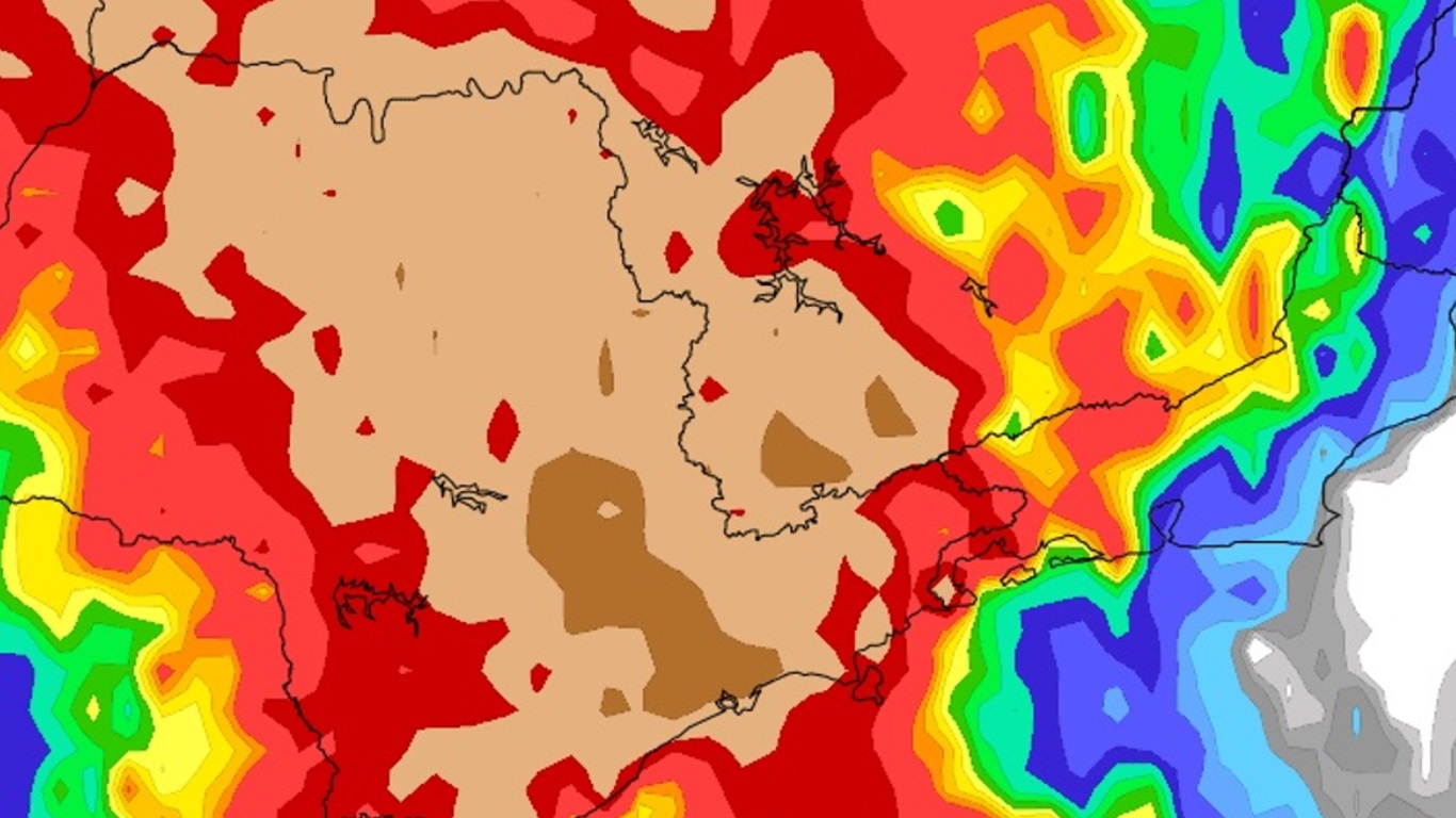 <span class="entry-title-primary">Alerta no Sudeste: veja as últimas projeções de chuva para SP, RJ e MG</span> <h2 class="entry-subtitle">Volumes excessivamente altos de chuva são projetados para diversos pontos do Sudeste com riscos à população de MG, SP e RJ </h2>
