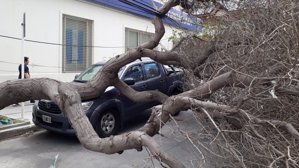 Alerta vermelho na Argentina por vento de até 140 km/h