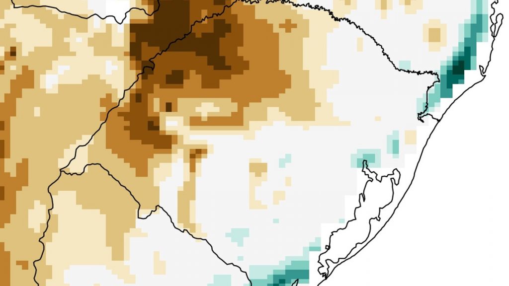 Estiagem se instala no Rio Grande do Sul e campo já registra perdas