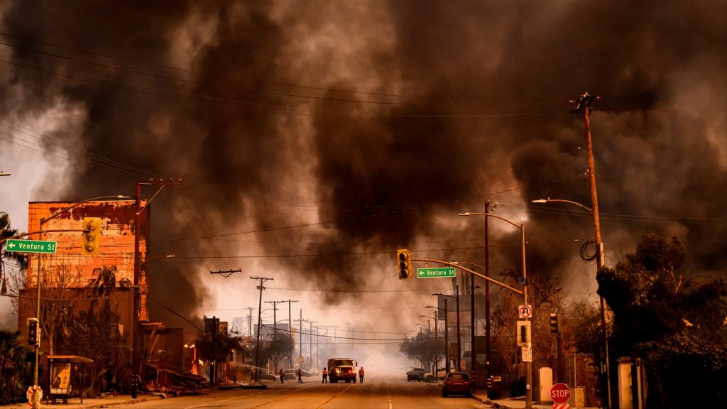 La Niña no Pacífico entre as causas do desastre em Los Angeles