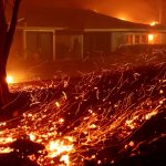 Vento com força de furacão ameaça a Califórnia com mais incêndios