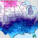 Masssive arctic blast and snow from the Rockies to the beaches of Florida and the Gulf