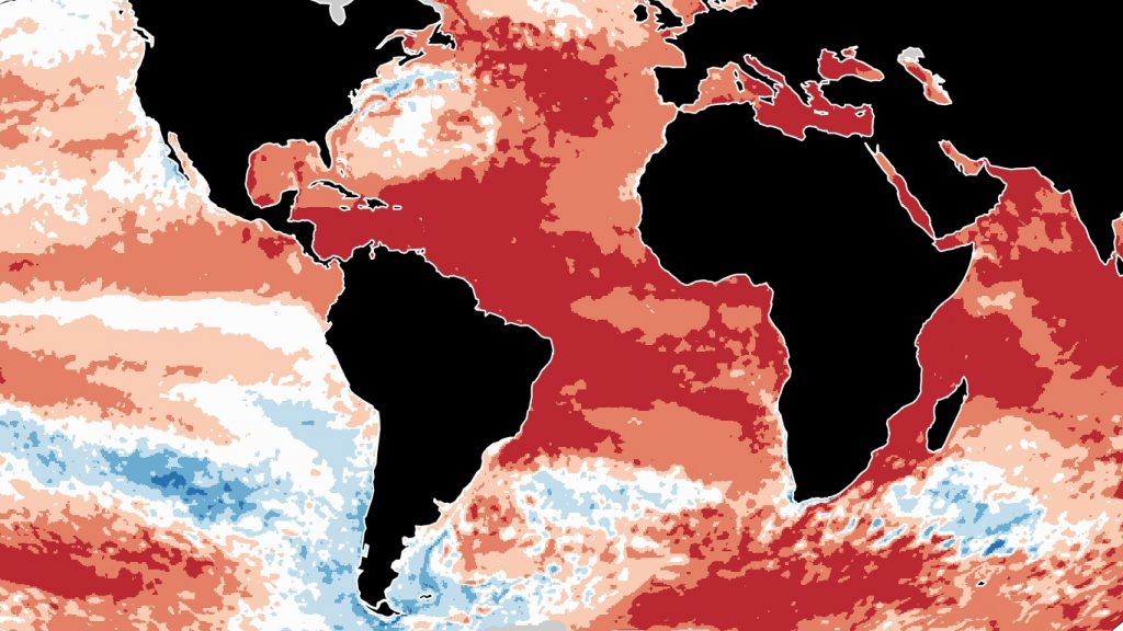 Oceanos aquecem muito mais rapidamente e agravam extremos no clima