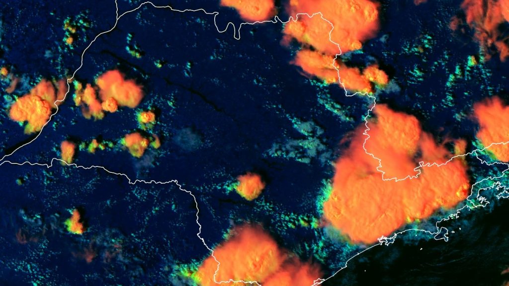 O que causou o temporal com chuva intensa em São Paulo