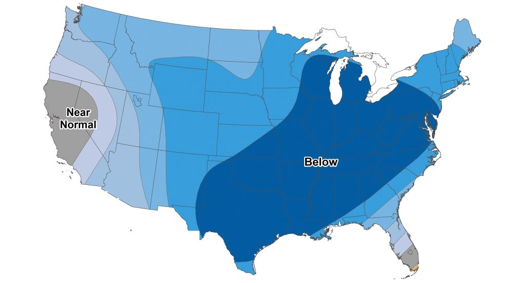 Severe cold blast from Siberia will impact the United States and Canada
