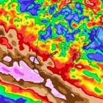 Modelos chegam a indicar chuva de 300 mm a 500 mm na Argentina