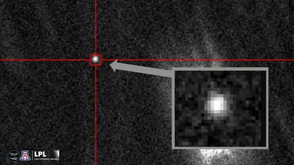 Imagens mostram asteróide que a NASA diz pode atingir a Terra