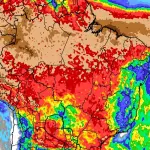 Previsão do tempo: tendência de chuva para dez dias no Brasil