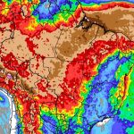 Previsão do tempo: tendência de chuva para dez dias no Brasil