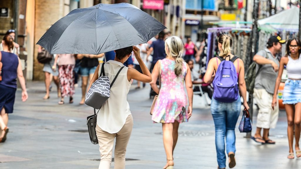 Calor aumentará após domingo de 39ºC na Grande POA e 40ºC no interior