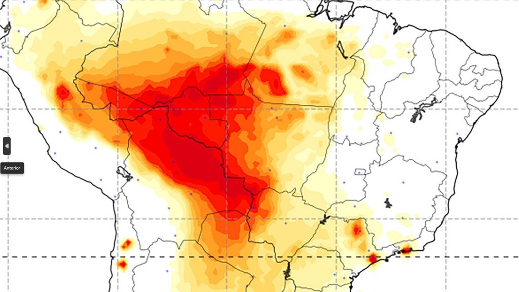 Queimadas deixaram o ar prejudicial à saúde em 150 dias no ano passado