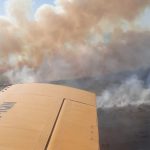 Província argentina junto à fronteira gaúcha enfrenta fogo e adia as aulas