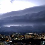 Risco de chuva forte a intensa com temporais persiste nesta segunda