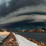 Frente fria acabará com a onda de calor com chuva forte e vendavais