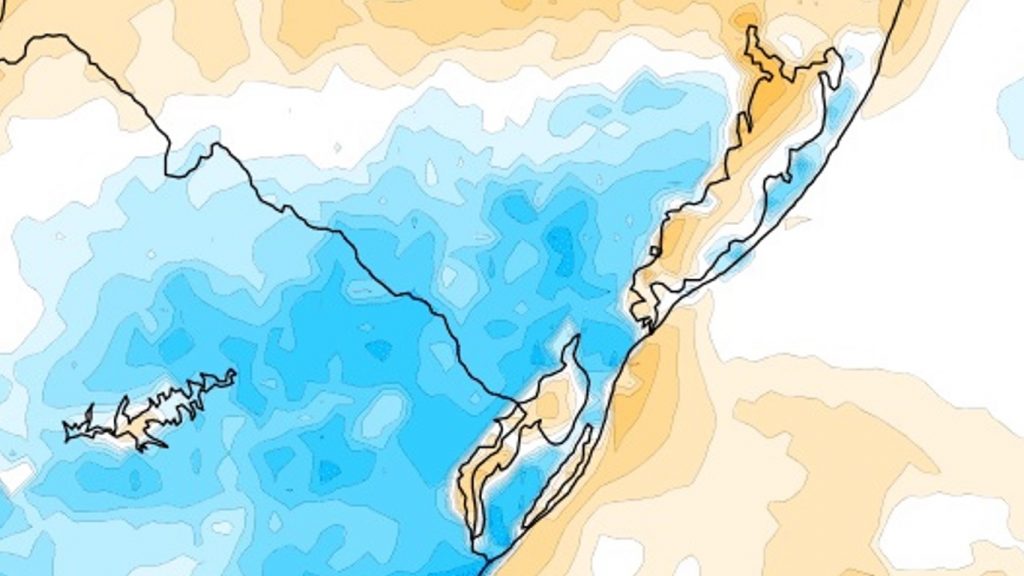 Rio Grande do Sul registra frio três dias após calor histórico de 41ºC