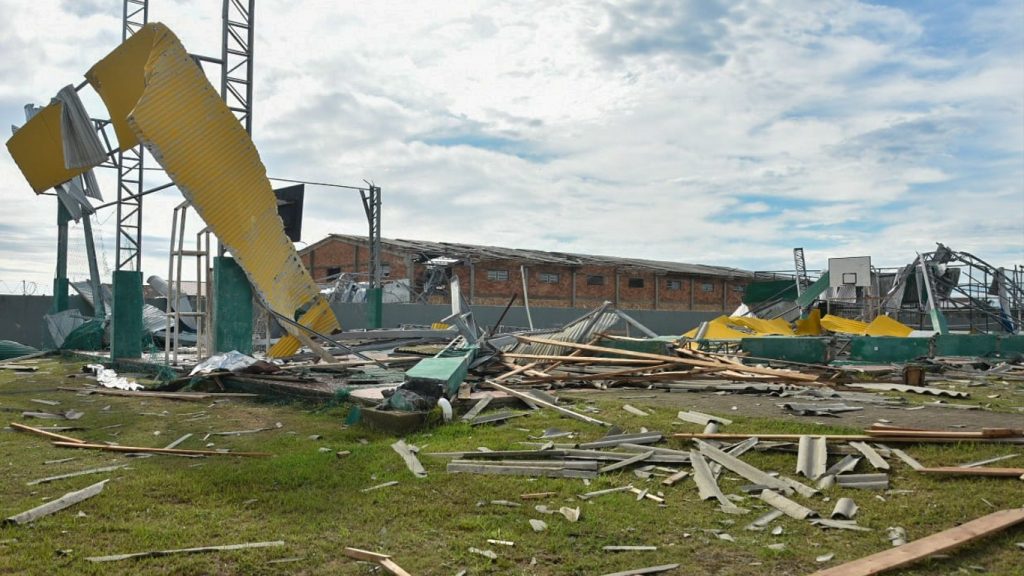 Novas imagens mostram destruição pelo vento no Litoral Norte gaúcho