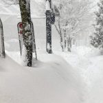 Neve soterra cidades no Japão e quase quebra recorde mundial