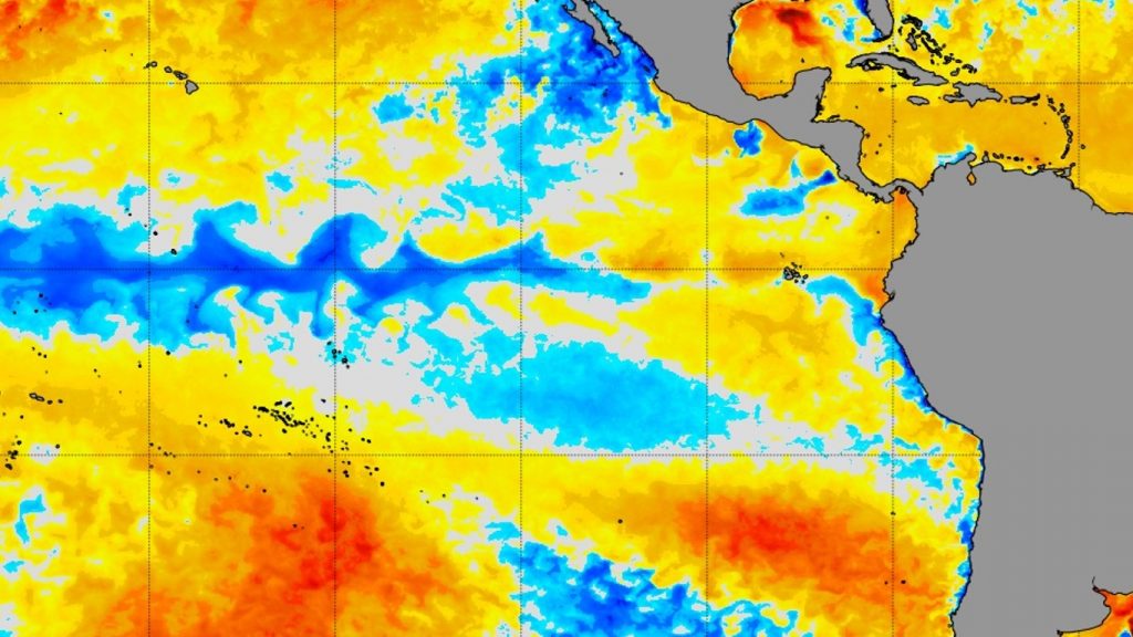 La Niña ingressa no seu terceiro mês com impactos no clima do Brasil
