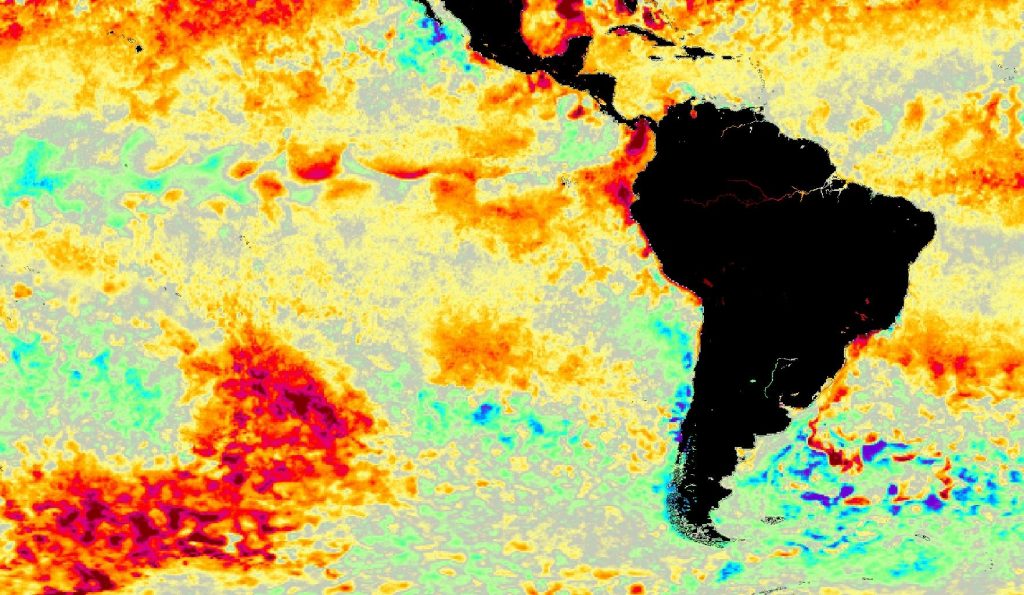 Pacífico dá sinais de transição de La Niña de volta para neutralidade