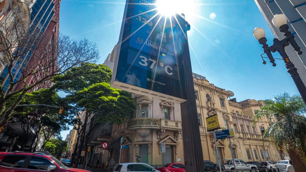 Porto Alegre não é uma das cidades mais quentes do mundo hoje