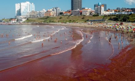 <span class="entry-title-primary">Mar com cor de sangue surpreende em praias da Argentina</span> <h2 class="entry-subtitle">Mar com cor avermelhada surpreendeu moradores e veranistas na Argentina enquanto biólogos garantem que é um fenômeno natural </h2>