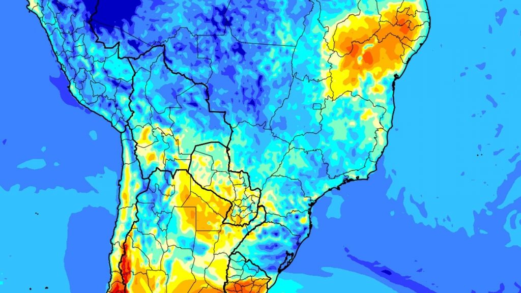 Rio Grande do Sul é um dos estados mais úmidos do país nesta quinta