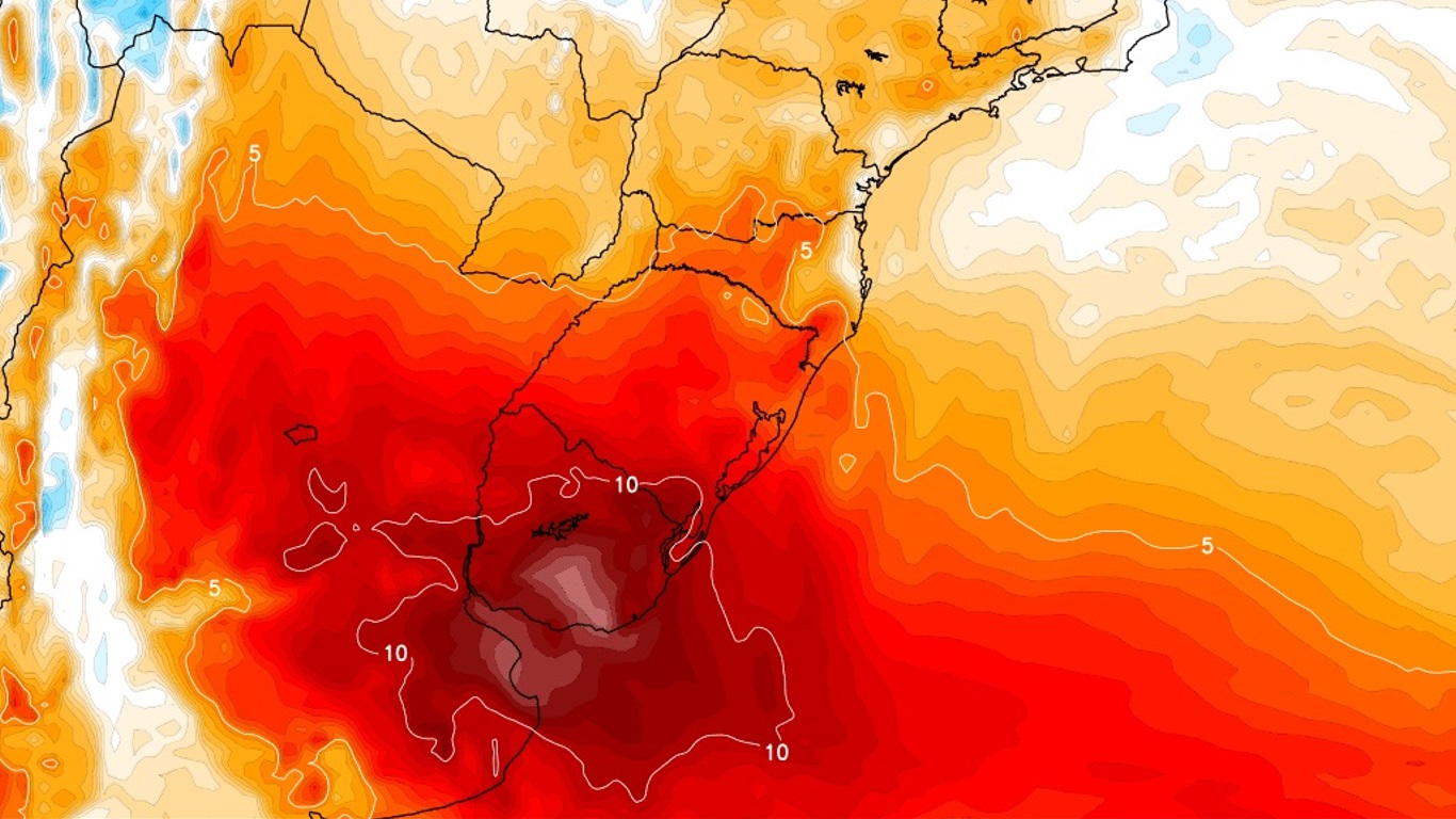 <span class="entry-title-primary">Semana tórrida será uma das mais quentes já registradas em março</span> <h2 class="entry-subtitle">Semana inteira será de calor intenso a extremo para os padrões de março no Rio Grande do Sul com altas temperaturas também nos demais estados do Sul e no Sudeste </h2>