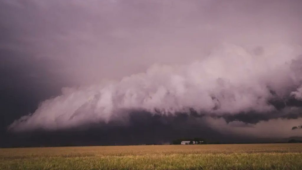 Fortes temporais se formam na dianteira da frente fria na Argentina