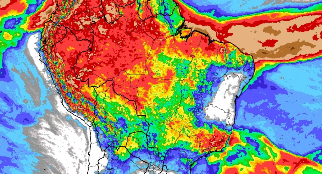 Veja o que esperar da chuva na última semana do verão em todo o Brasil