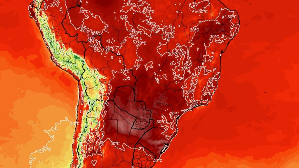 Março começa com muito calor do Norte ao Sul do Brasil