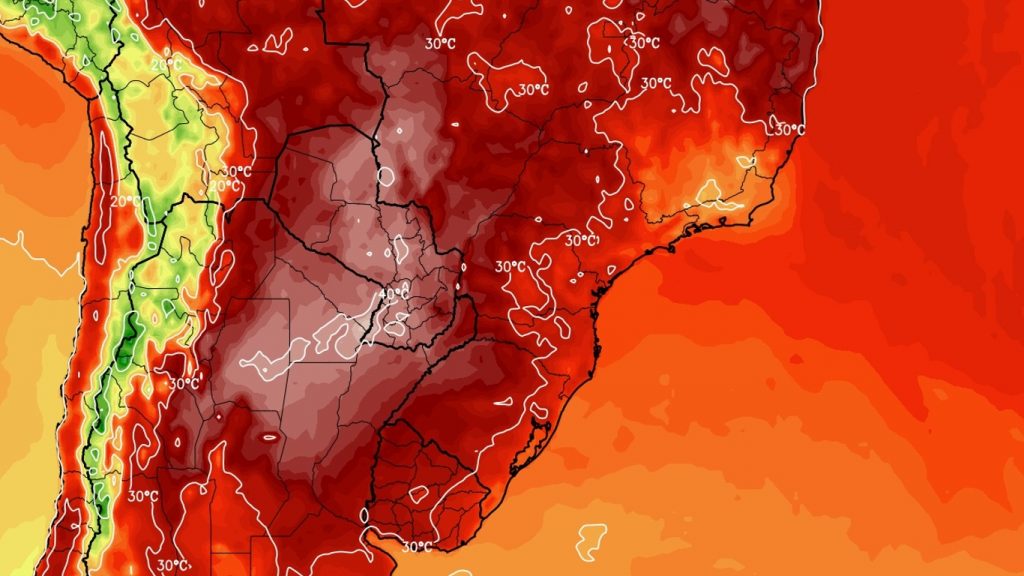 Virada da estação terá forte calor em parte do Sul do Brasil