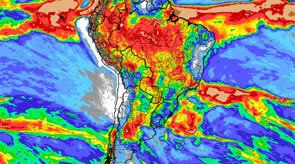 Saiba onde irá chover mais no Brasil nesta semana
